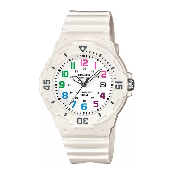 Casio Women’s White Resin Strap 34mm Watch - Picture 1 of 9